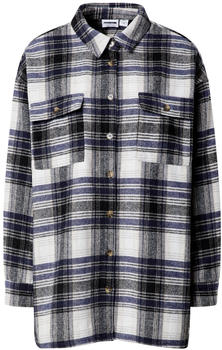 Noisy May mflanny L/s Long Shacket Bg (27012790) bright white