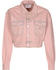Tommy Hilfiger Garment Dye Cropped Trucker Jacket (DW0DW10075) pink daisy