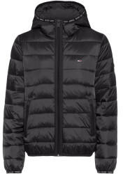 Tommy Hilfiger Tape Detail Quilted Hooded Jacket (DW0DW09350) black