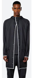 Rains Unisex Long Jacket black reflective (1202-70)