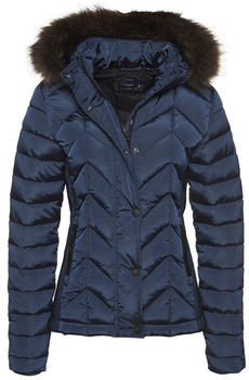 Superdry Luxe Fuji Padded Jacket (W5010271A) eclipse navy