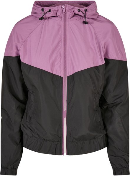 Urban Classics Ladies Arrow Windbreaker (TB3638-03159-0037) duskviolet/black