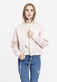 Urban Classics Ladies Satin Kimono Blouson (TB1549-00760-0042) light pink