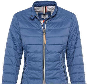 Camel Active Leicht Wattierte Steppjacke Mit Biker Kragen (330840 5R48 44) blue