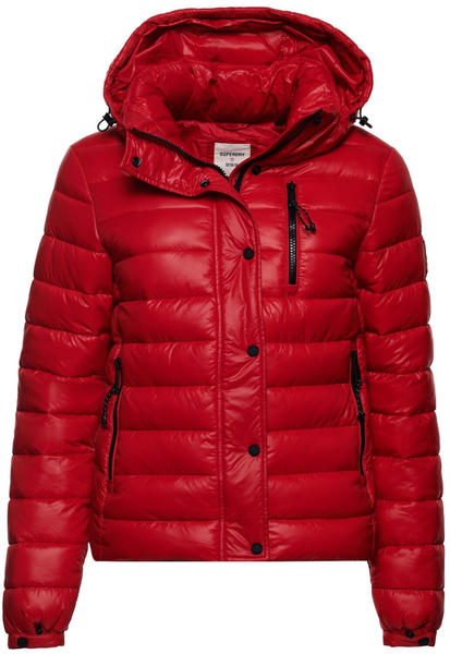 Superdry A4-Padded Shine Fuji 2.0 (W5011010A) Women rouge red