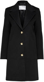 Selected Slfnew Sasja Wool Coat B (16079292) black