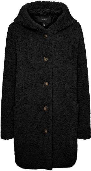 Vero Moda Vmcozyjoyce 3/4 Teddy Coat Boos (10247332) black