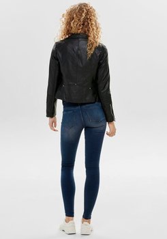 Only Leather Look Jacket (15153079) black – Stilvolle Damenjacke für jede Gelegenheit