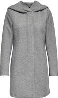 ONLY Kurzmantel "ONLSEDONA LIGHT COAT OTW NOOS" verdeckte Knopfleiste und