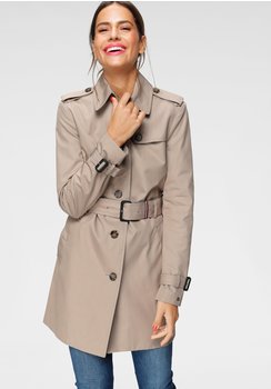 Tommy Hilfiger heritage Songle Breasted Trench medium taupe