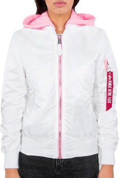 Alpha Industries MA-1 Hooded Wmn (126003) white