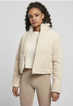 Urban Classics Ladies Corduroy Puffer Jacket (TB3769-02903-0040) whitesand