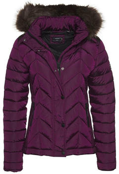 Superdry Luxe Fuji Padded Jacket (W5010271A) purple