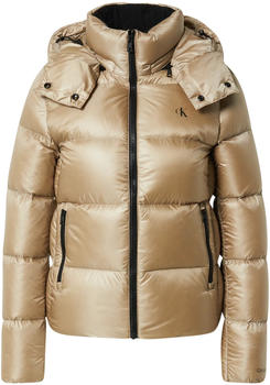 Calvin Klein Shiny Down Puffer Jacket (J20J217280) crockery beige