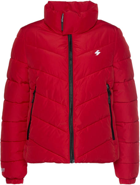 Superdry Code Sports Puffer Jacket (W5010952A) risk red