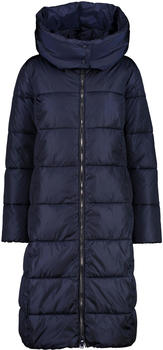 CMP Women's taffeta parka jacket with high neck and wraparound collar (31K2846) blue