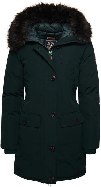 Superdry New Rookie Down Parka Emerald Green (W5011037A-VZ7)