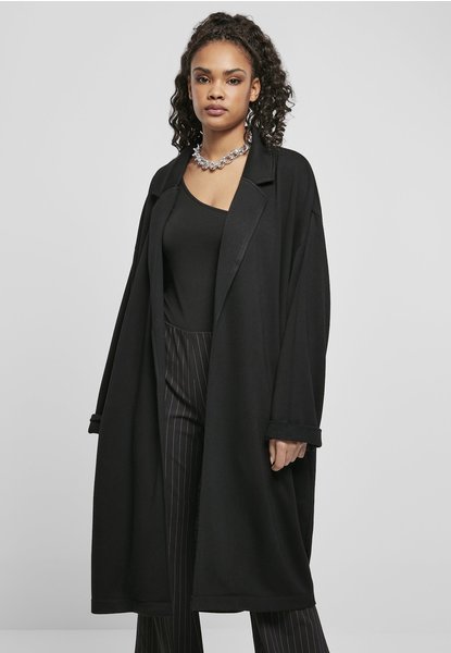 Urban Classics Ladies Modal Terry Oversized Coat (TB4534-00007-0048) black