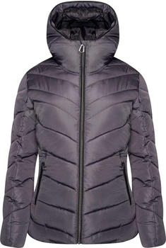 Dare2b Reputable Luxe Isolated Quilted Jacket with Hood ebony grey