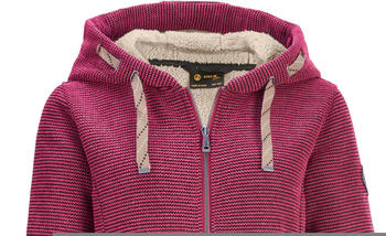 G.I.G.A. DX by Killtec GW 54 Women Knitted Fleece Parka dark pink