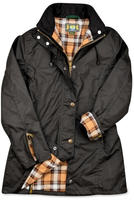Romneys Damen-Wachsjacke New Ashdown - Robuste Wind- und wasserdichte, tailliert