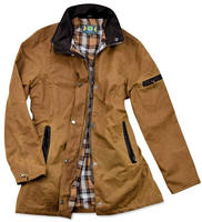 Romneys Damen-Wachsjacke New Ashdown - Robuste Wind- und wasserdichte, tailliert