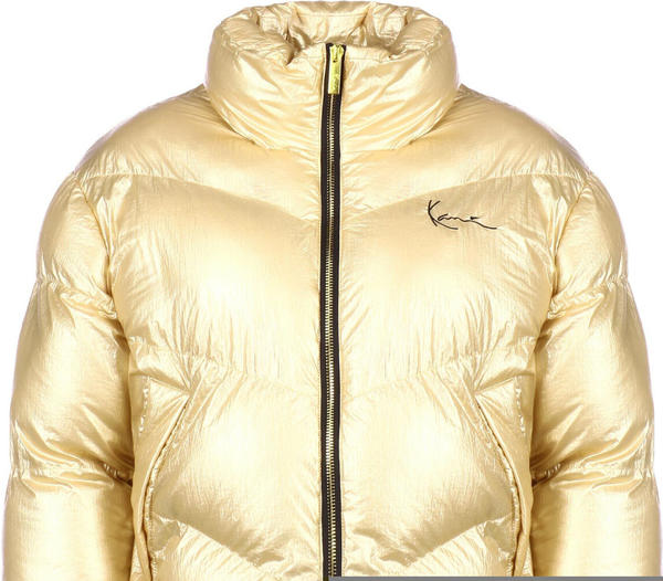 Karl Kani Chest Signature Puffer Jacket (6176362) gold