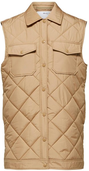 Selected Slftinna Long Quilted Vest B Noos (16083163)