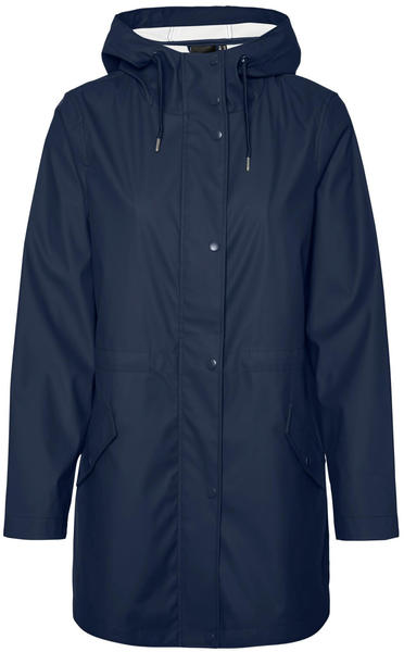 Vero Moda Vmshadysofine Coated Jacket Noos (10257666) navy blazer