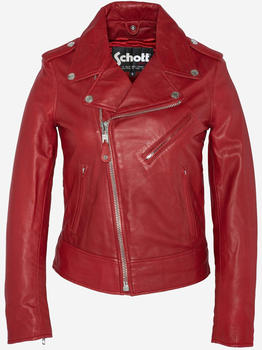 Schott N.Y.C. Leather Jacket (LCW1601D) red