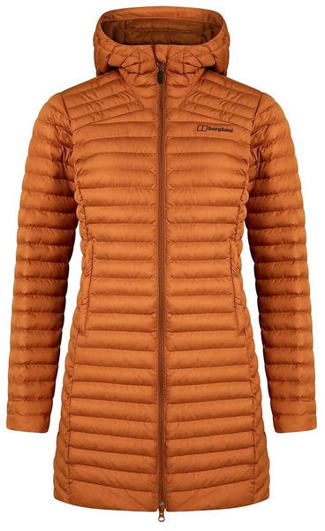 Berghaus Women's Nula Micro Long Insulated Jacket brown