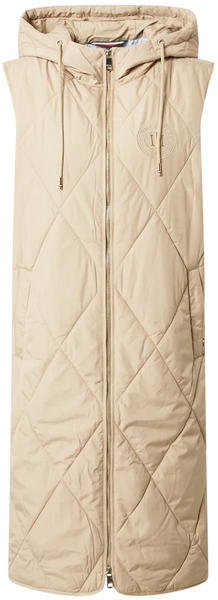 Tommy Hilfiger Diamond-Quilted Sorona® Long Vest (WW0WW35096) beige