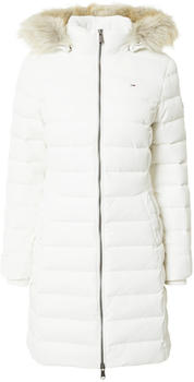 Tommy Hilfiger Essential Faux Fur Hooded Down Coat (DW0DW09060) offwhite