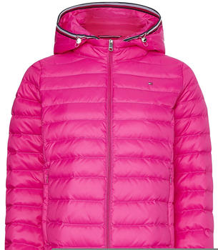 Tommy Hilfiger Essential Down-Filled Quilted Hooded Jacket (WW0WW30842) eccentric magenta