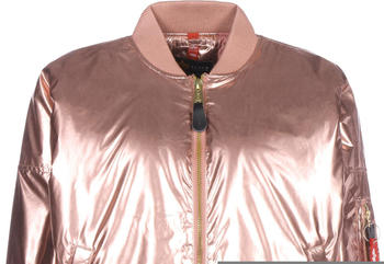 Alpha Industries MA-1 OS Metallic Jacket (128001MF) rose copper