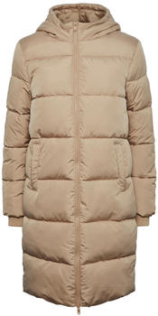 Pieces Pcbee New Long Puffer Jacket Bc (17115627) silver mink