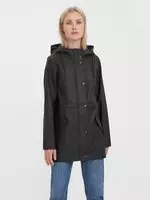 Vero Moda Regenjacke "VMMALOU COATED JACKET" mit Kapuze wasserabweisende Beschichtung