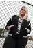 Urban Classics Inset College Jacket Women (TB2618) black/white