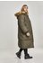 Urban Classics Ladies oversize faux fur puffer coat (TB2382) oliv