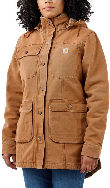Carhartt Loose Fit Weathered Duck Women (105512) brown