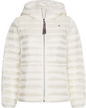 Tommy Hilfiger Quilted Hooded Down-Filled Jacket (WW0WW37264) ecru