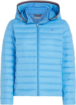 Tommy Hilfiger Essential Down-Filled Quilted Hooded Jacket (WW0WW30842) hydrangea blue