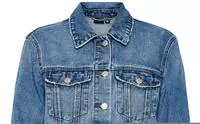Vero Moda Jeansjacke "VMZORICA LS DENIM JACKET MIX NOOS" mit leichten Destroyed