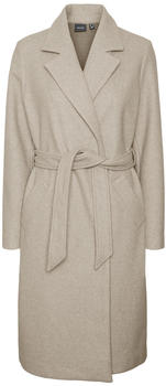 Vero Moda VMFORTUNEAYA LONG COAT NOOS (10278330-4334402) silver mink