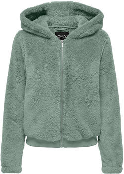 Only ONLNEWANNA CONTACT SHERPA JACKET CC OTW (15300635-4320790) lily pad