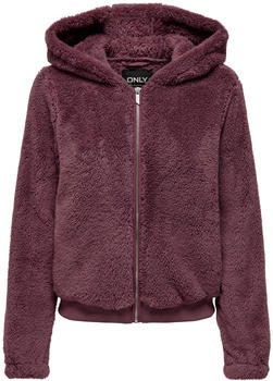 Only ONLNEWANNA CONTACT SHERPA JACKET CC OTW (15300635-4284143) rose brown