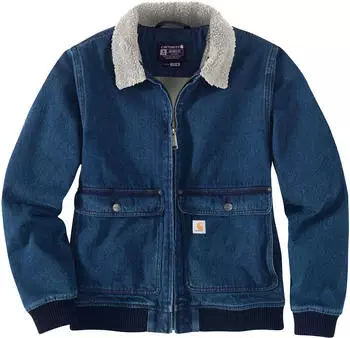 Carhartt Denim-Sherpa (105446) blue