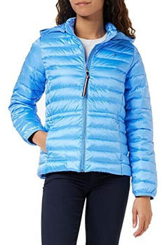 Tommy Hilfiger Quilted Hooded Down-Filled Jacket (WW0WW37264) hydrangea blue