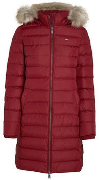 Tommy Hilfiger Essential Faux Fur Hooded Down Coat (DW0DW09060) Rouge