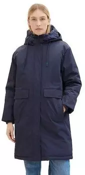 Tom Tailor Regenmantel mit Kapuze (1037561-10668) sky captain blue